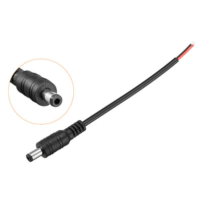 Harfington Uxcell 2 Pin 8mm LED Connector Kit, Include 4X DC Male Cable, 4X Strip Cable, 4X Strip to DC Cable, 10X Gapless Connector, 1X 10M Extension Cable