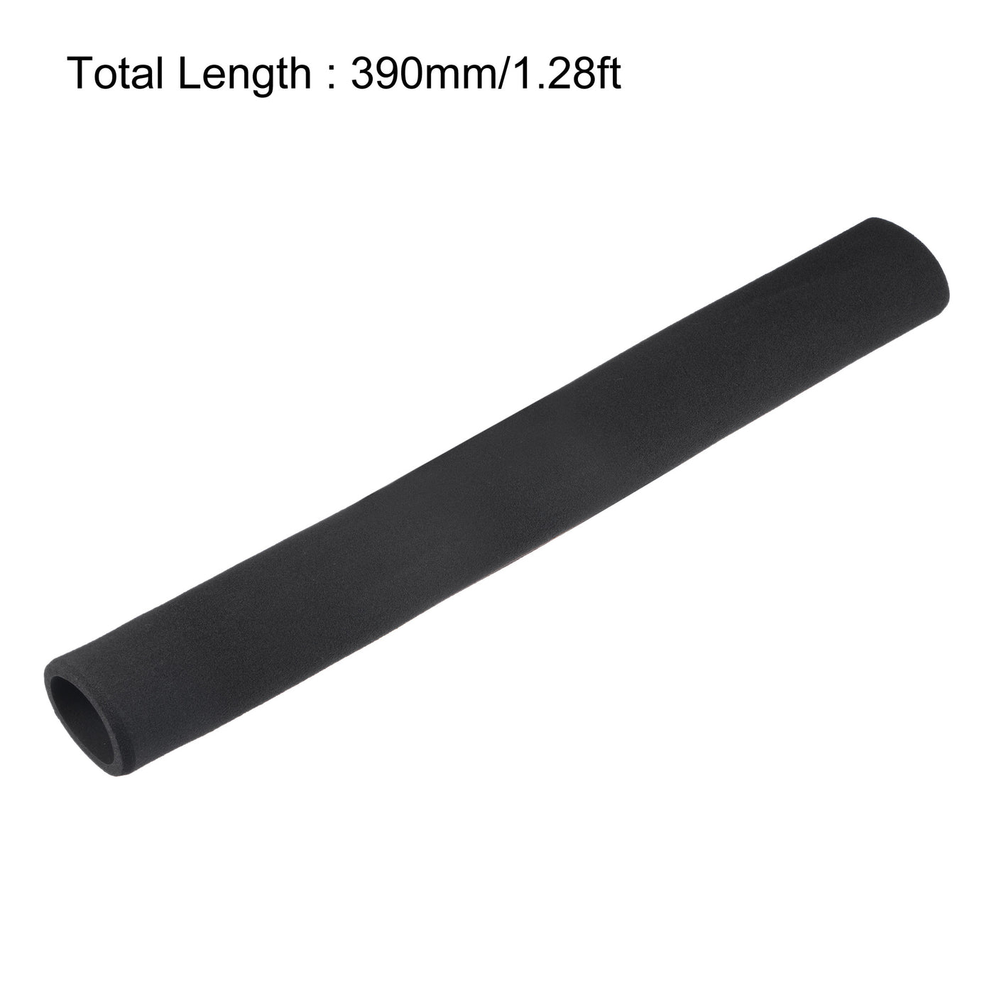 Uxcell Foam Tubing For Handle Grip Support Pipe Insulation 35mm Id 45mm Od 390mm Length Black 5233