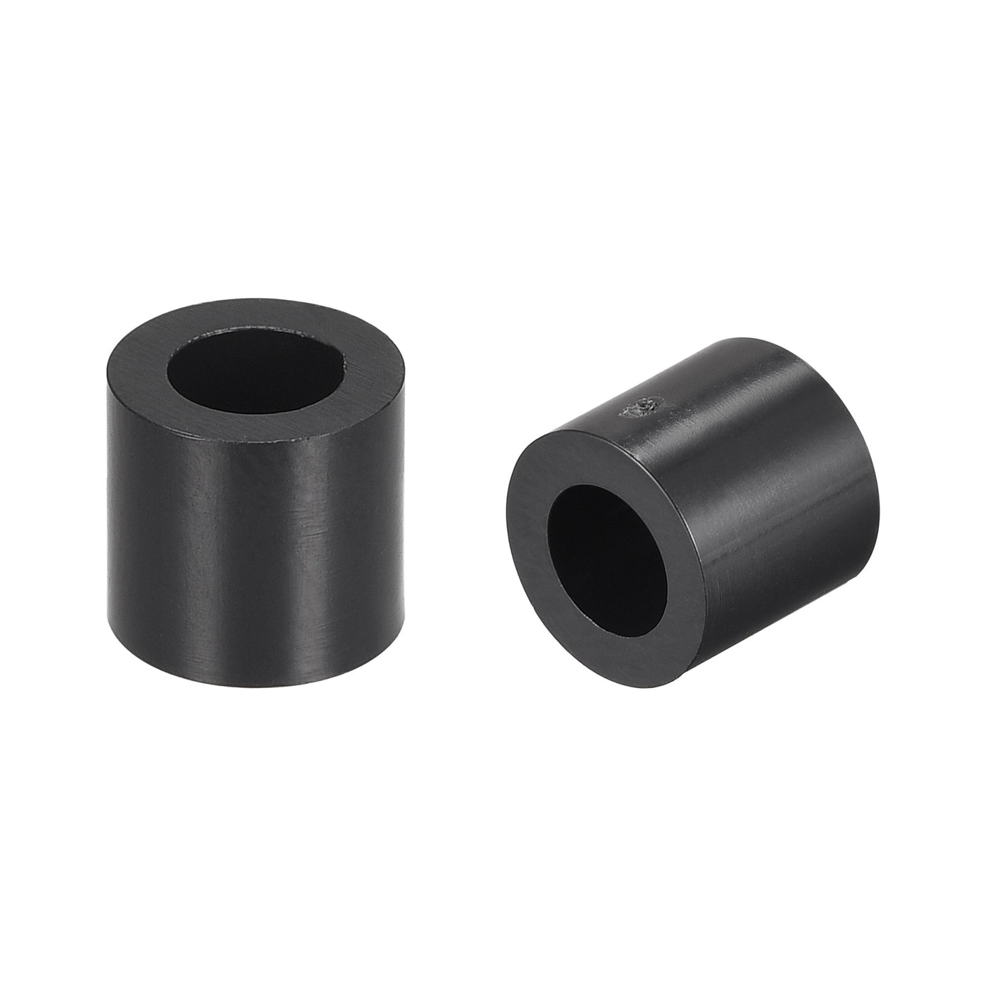 uxcell Uxcell ABS Round Spacer Washer ID L for Screws, Black