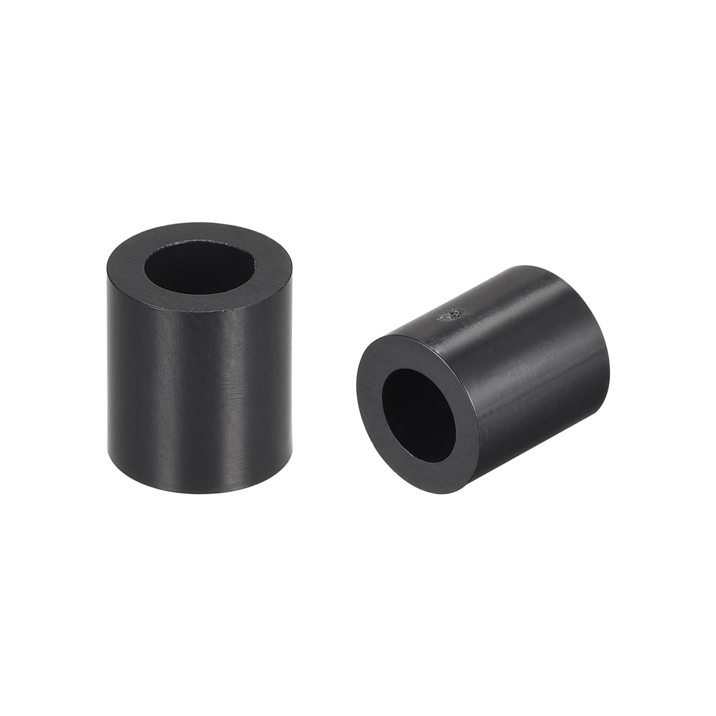 uxcell Uxcell ABS Round Spacer Washer ID L for Screws, Black