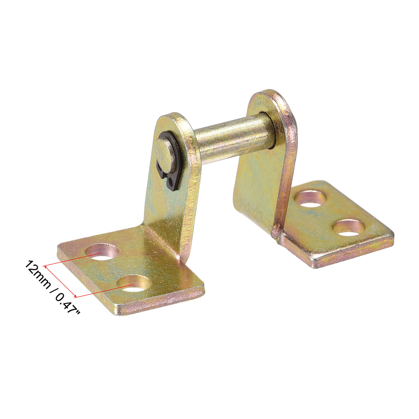 uxcell Uxcell Air Cylinder Rod Clevis Mounting Bracket 4 Bolt Holes MA/MAL Pneumatic Parts for 16mm Cylinder Bore