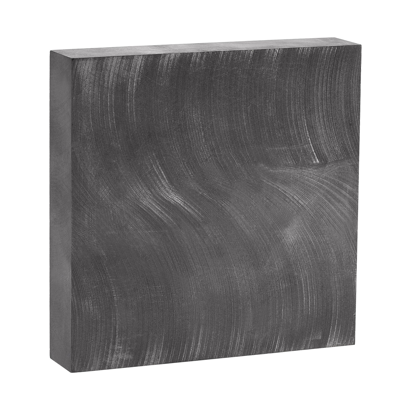 uxcell Uxcell Graphite Plate 100mmx100mmx20mm Graphite Blank Block Black 1pcs