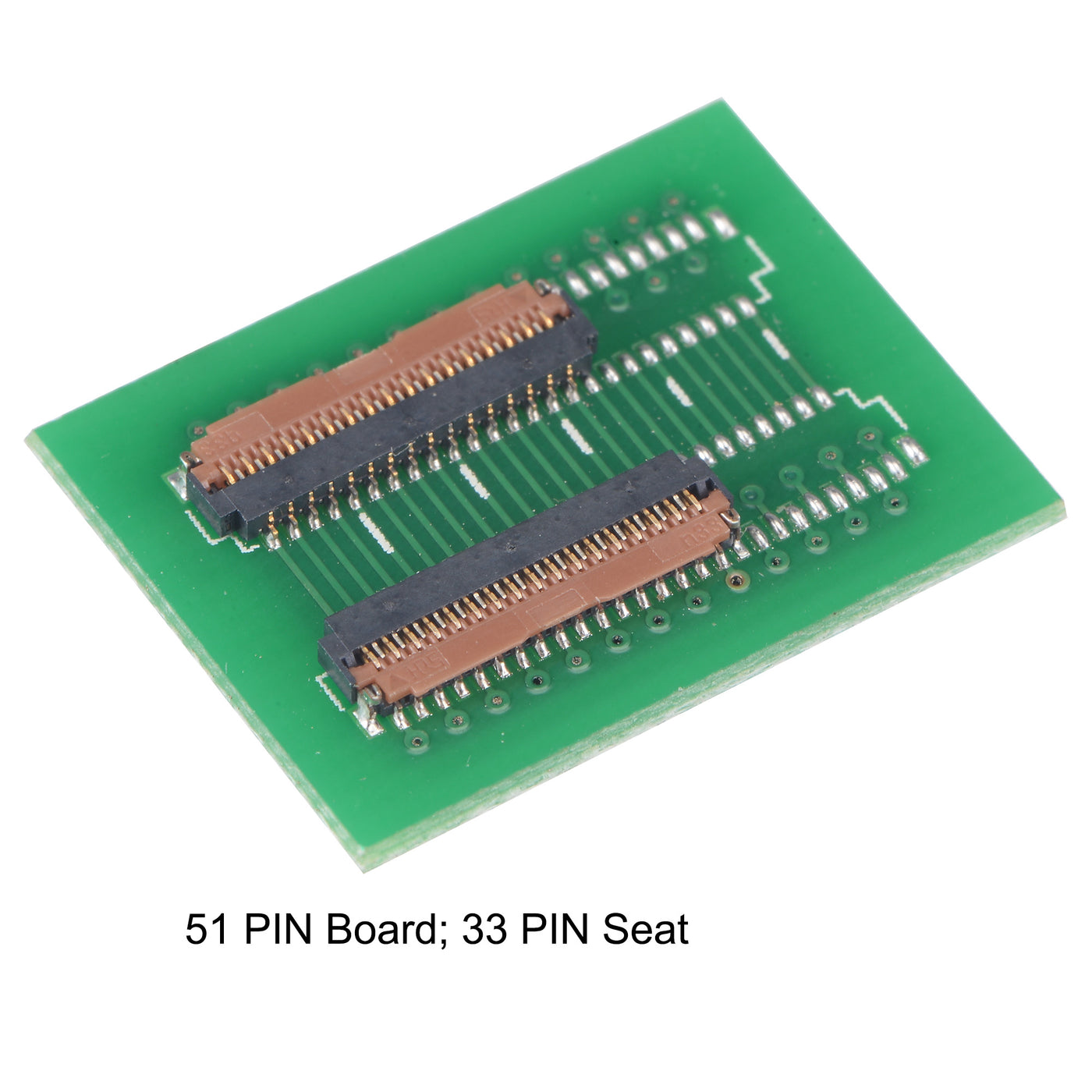 uxcell Uxcell 0.3mm Pitch 33 Pin Verlängerungsstecker Adapter für LCD FFC FPC Kabel ZIP HDD