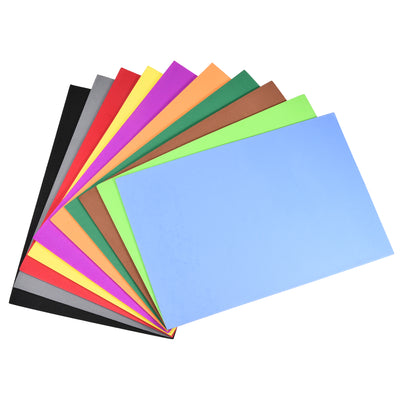 uxcell Uxcell Colorful EVA Foam Sheets 8 x 12 Inch 1.8mm Thickness for Crafts DIY Projects, 1 Set