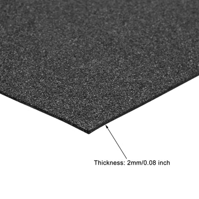 Harfington Glitter EVA Foam Sheets Thick No Back Adhesive for Crafts DIY