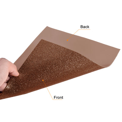 Harfington Glitter EVA Foam Sheets Thick No Back Adhesive for Crafts DIY