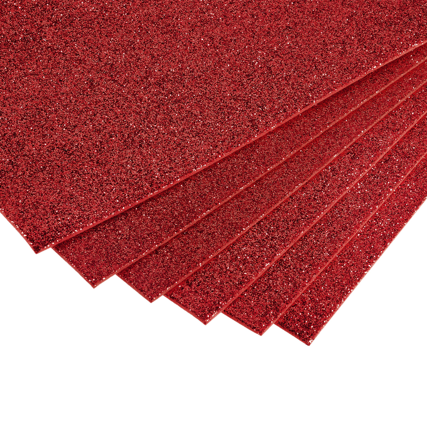 Harfington Glitter EVA Foam Sheets Thick No Back Adhesive for Crafts DIY