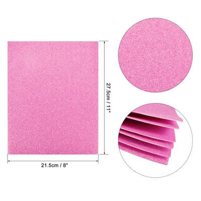 Harfington Glitter EVA Foam Sheets Thick No Back Adhesive for Crafts DIY