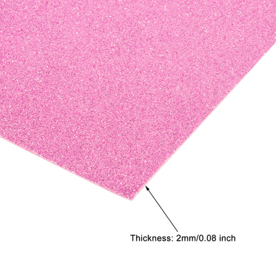 Harfington Glitter EVA Foam Sheets Thick No Back Adhesive for Crafts DIY