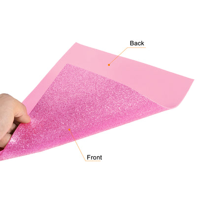 Harfington Glitter EVA Foam Sheets Thick No Back Adhesive for Crafts DIY