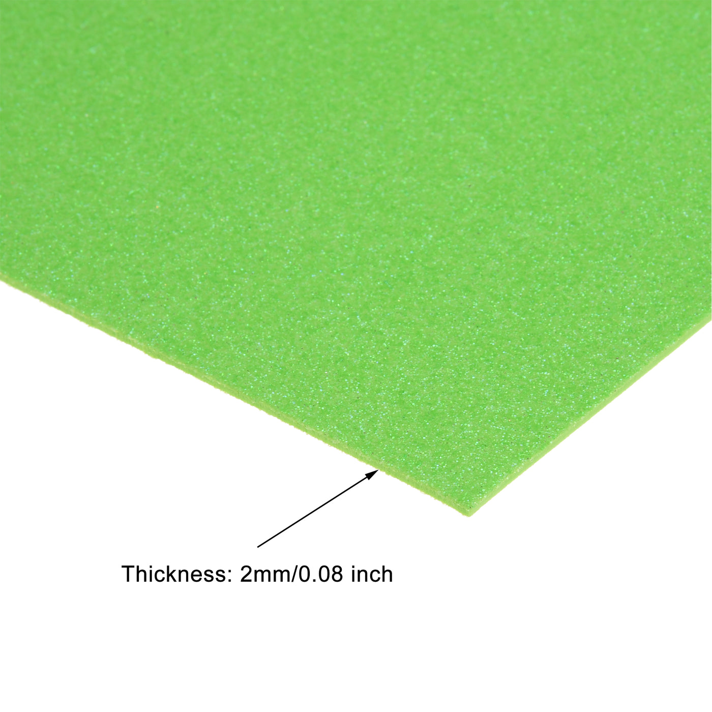 Harfington Glitter EVA Foam Sheets Thick No Back Adhesive for Crafts DIY