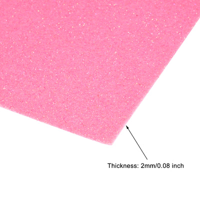 Harfington Glitter EVA Foam Sheets Thick No Back Adhesive for Crafts DIY