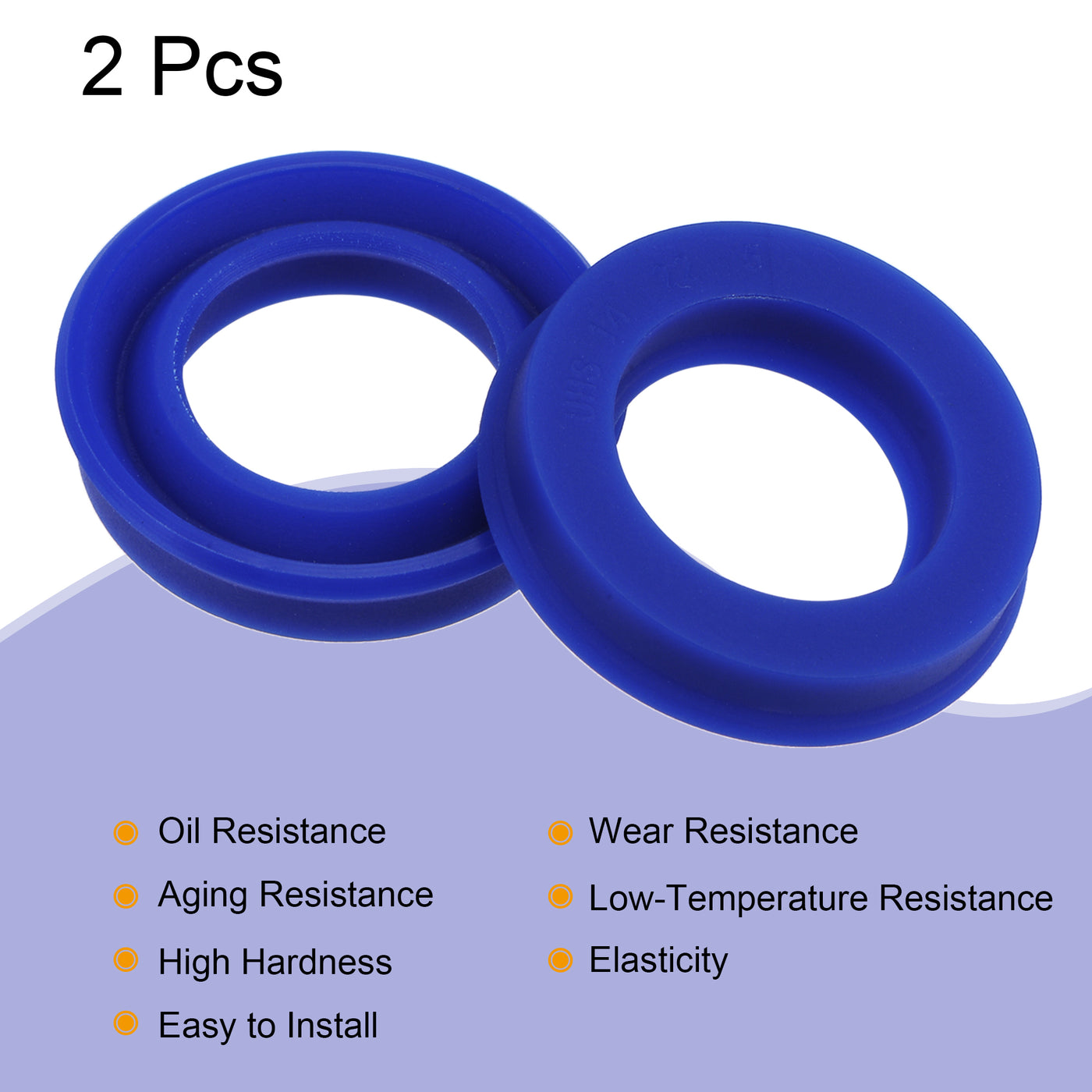 uxcell Uxcell UHS Radial Shaft Seals Width PU Oil Seals