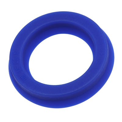 Harfington Uxcell UN Radial Shaft Seal 18mm ID x 28mm OD x 5mm Width PU Oil Seal, Blue Pack of 2