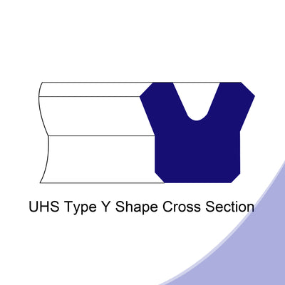 Harfington Uxcell UHS Radial Shaft Seals Width PU Oil Seals