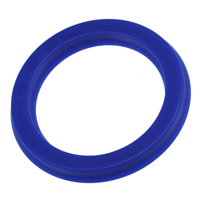 Harfington Uxcell UN Radial Shaft Seal 18mm ID x 28mm OD x 5mm Width PU Oil Seal, Blue Pack of 2