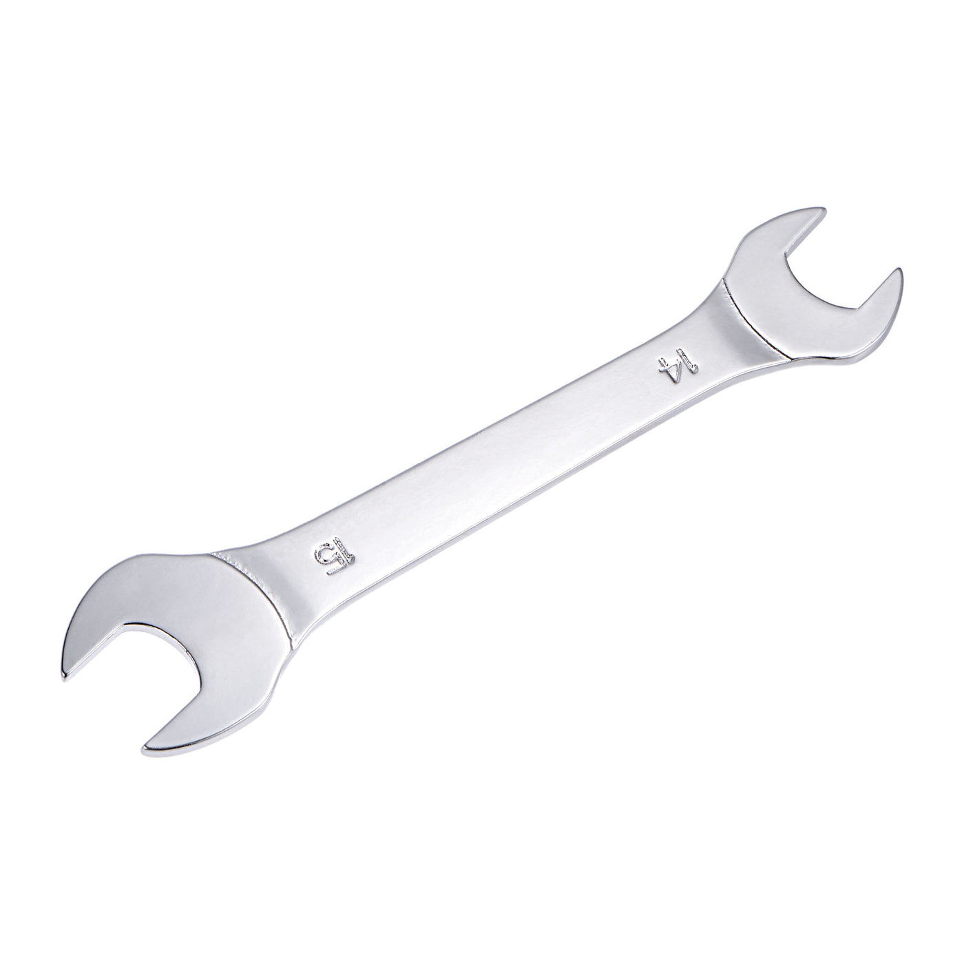 uxcell Uxcell Thin Open End Wrench, Metric Chrome Plated High Carbon Steel