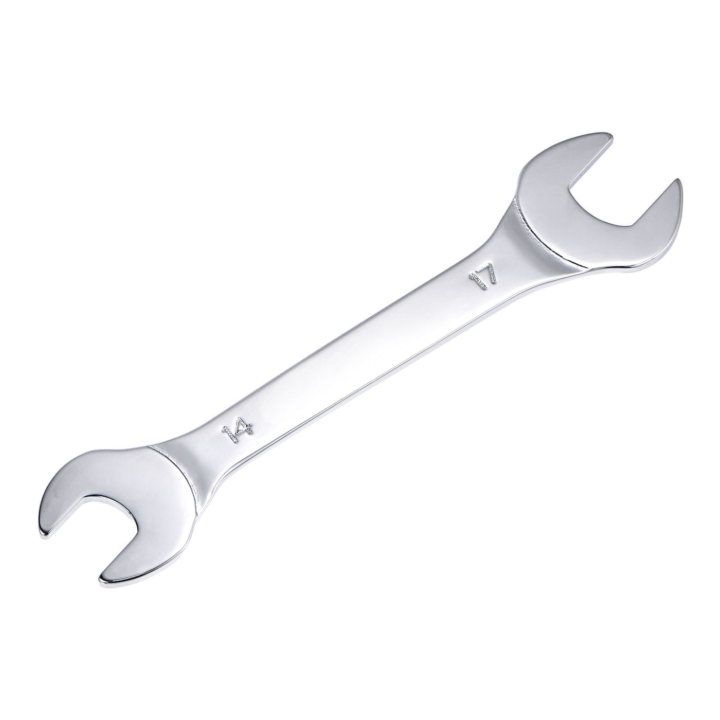 uxcell Uxcell Thin Open End Wrench, Metric Chrome Plated High Carbon Steel