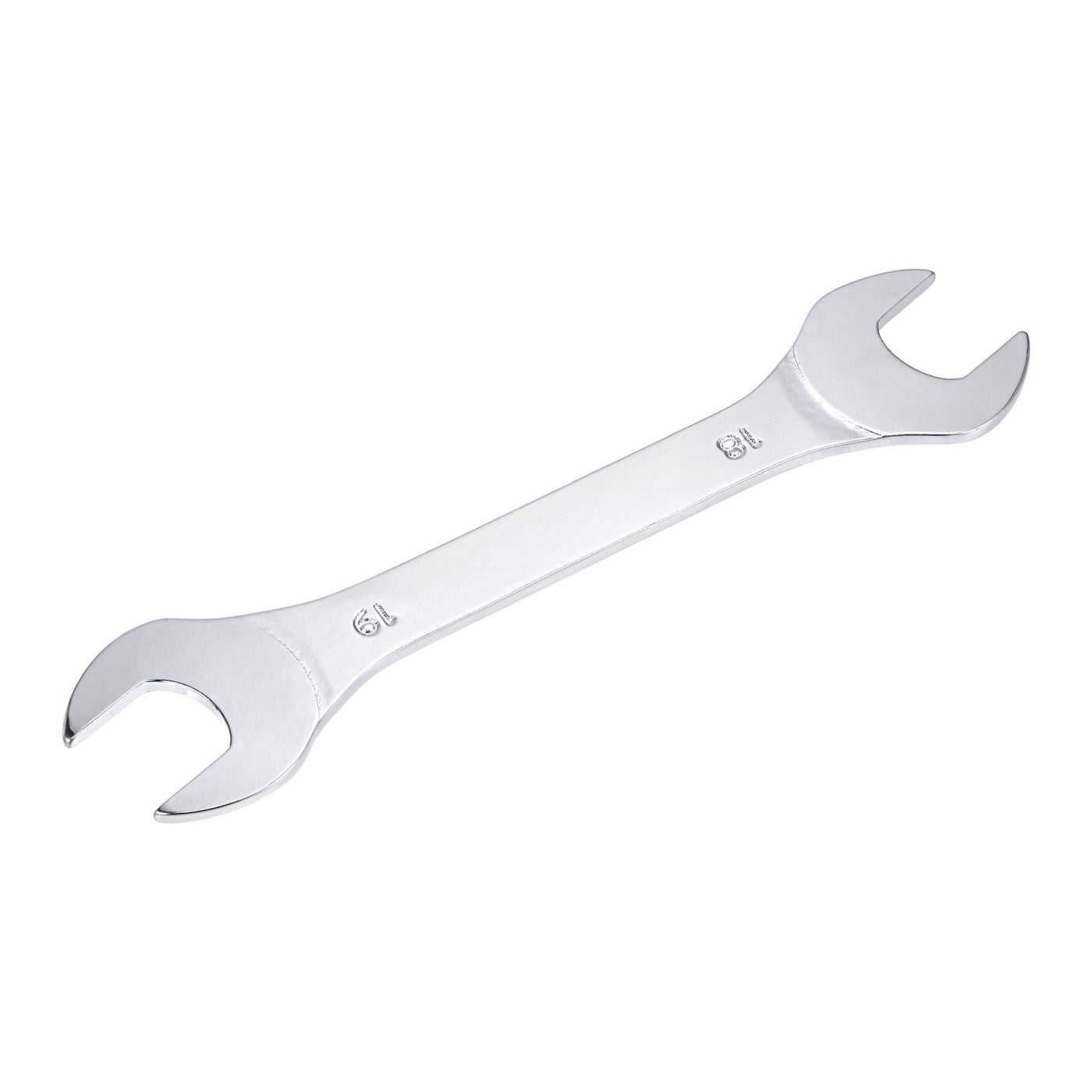 uxcell Uxcell Thin Open End Wrench, Metric Chrome Plated High Carbon Steel