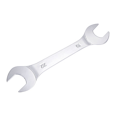 Harfington Uxcell Thin Open End Wrench, Metric Chrome Plated High Carbon Steel