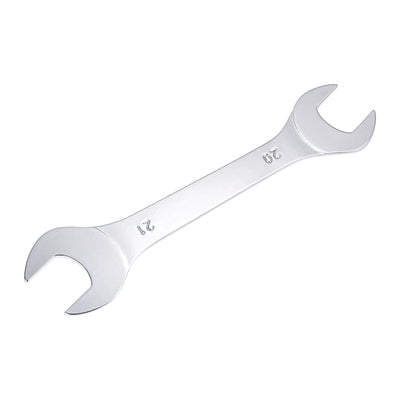 Harfington Uxcell Thin Open End Wrench, Metric Chrome Plated High Carbon Steel