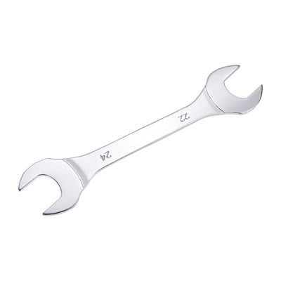 Harfington Uxcell Thin Open End Wrench, Metric Chrome Plated High Carbon Steel