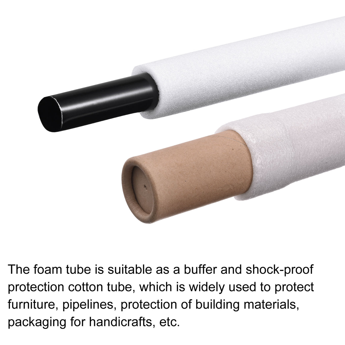 Harfington Foam Tube Sponge Protective Sleeve Heat Preservation for Pipe Insulation