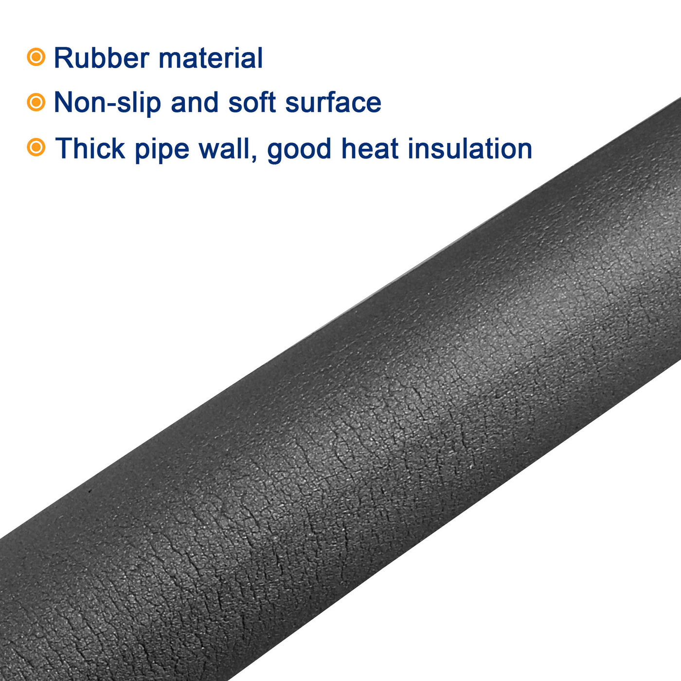 Harfington Foam Tubing Tube Covers for HVAC Copper Pipe Insulation Handle Grip Support