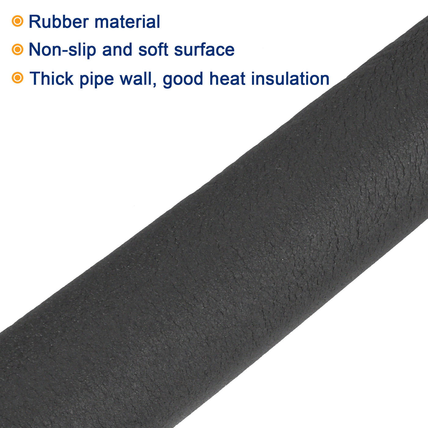 Harfington Foam Tubing Tube Covers for HVAC Copper Pipe Insulation Handle Grip Support