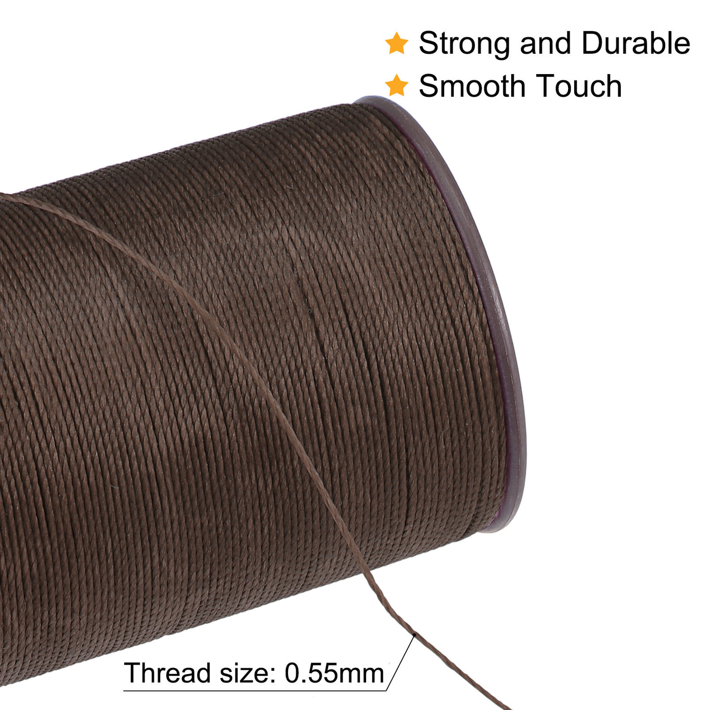 uxcell Uxcell Thin Waxed Thread Polyester Waxed Cord