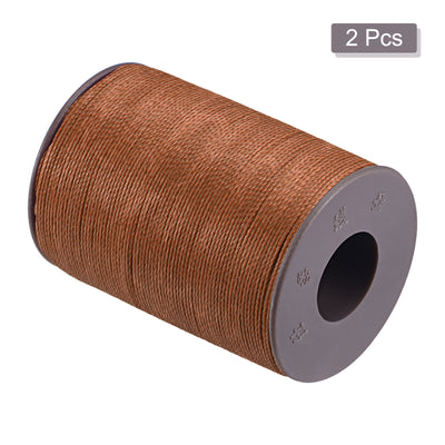 Harfington Uxcell Thin Waxed Thread Polyester Waxed Cord