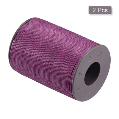 Harfington Uxcell Thin Waxed Thread Polyester Waxed Cord