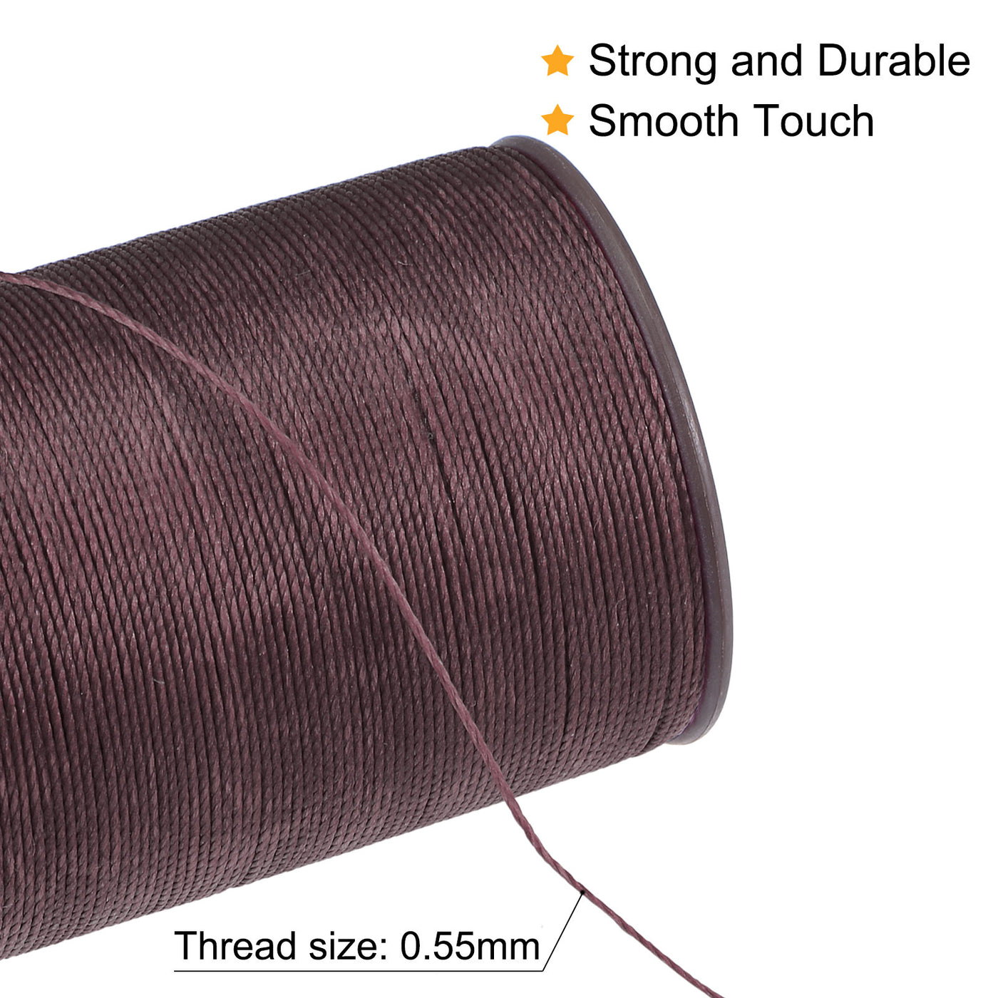 uxcell Uxcell Thin Waxed Thread Polyester Waxed Cord