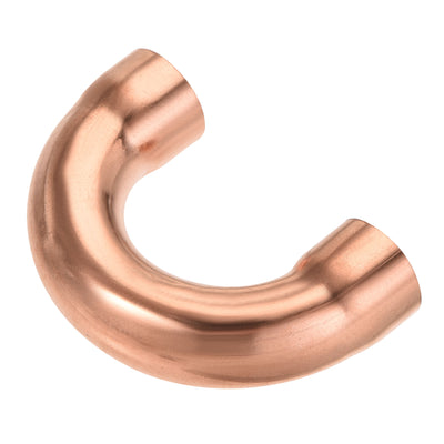 Harfington 180 Degree Return Bend Copper Fitting Welded Elbow Connection, for Refrigeration