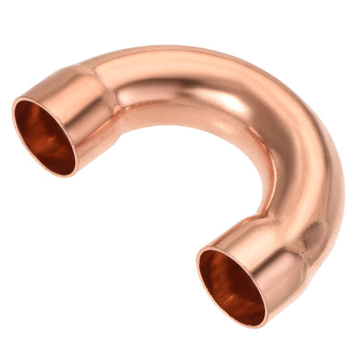 Harfington 180 Degree Return Bend Copper Fitting Welded Elbow Connection, for Refrigeration