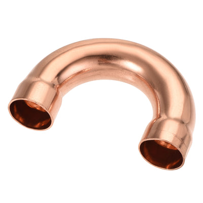 Harfington 180 Degree Return Bend Copper Fitting Welded Elbow Connection, for Refrigeration