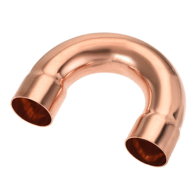 Harfington 180 Degree Return Bend Copper Fitting Welded Elbow Connection, for Refrigeration