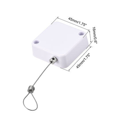 Harfington Retractable Cable Lock,Remote Control Anti-Lost Rope