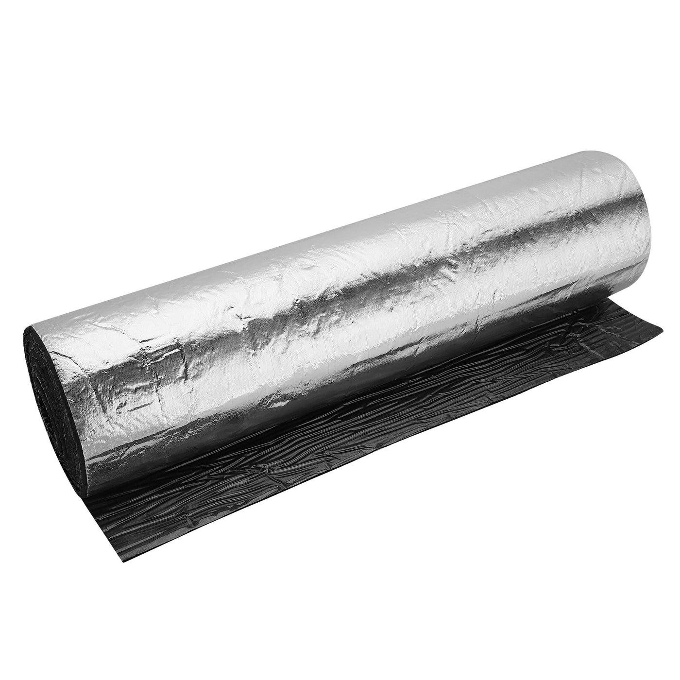 Harfington Insulation Broad Width  Thick Adhesive Heat Resistant Thermal Barrier Aluminum Foam Sheet for Roof Wall HVAC