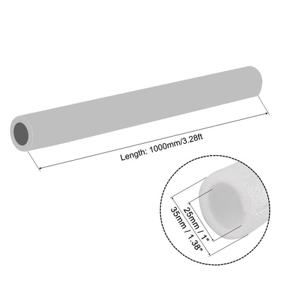 Harfington Foam Tube Sponge Protective Heat Preservation, for Pipe Insulation