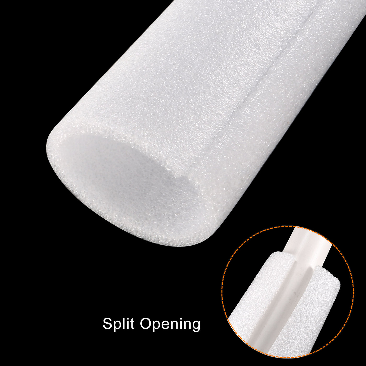 Harfington Foam Tube Sponge Protective Heat Preservation, for Pipe Insulation