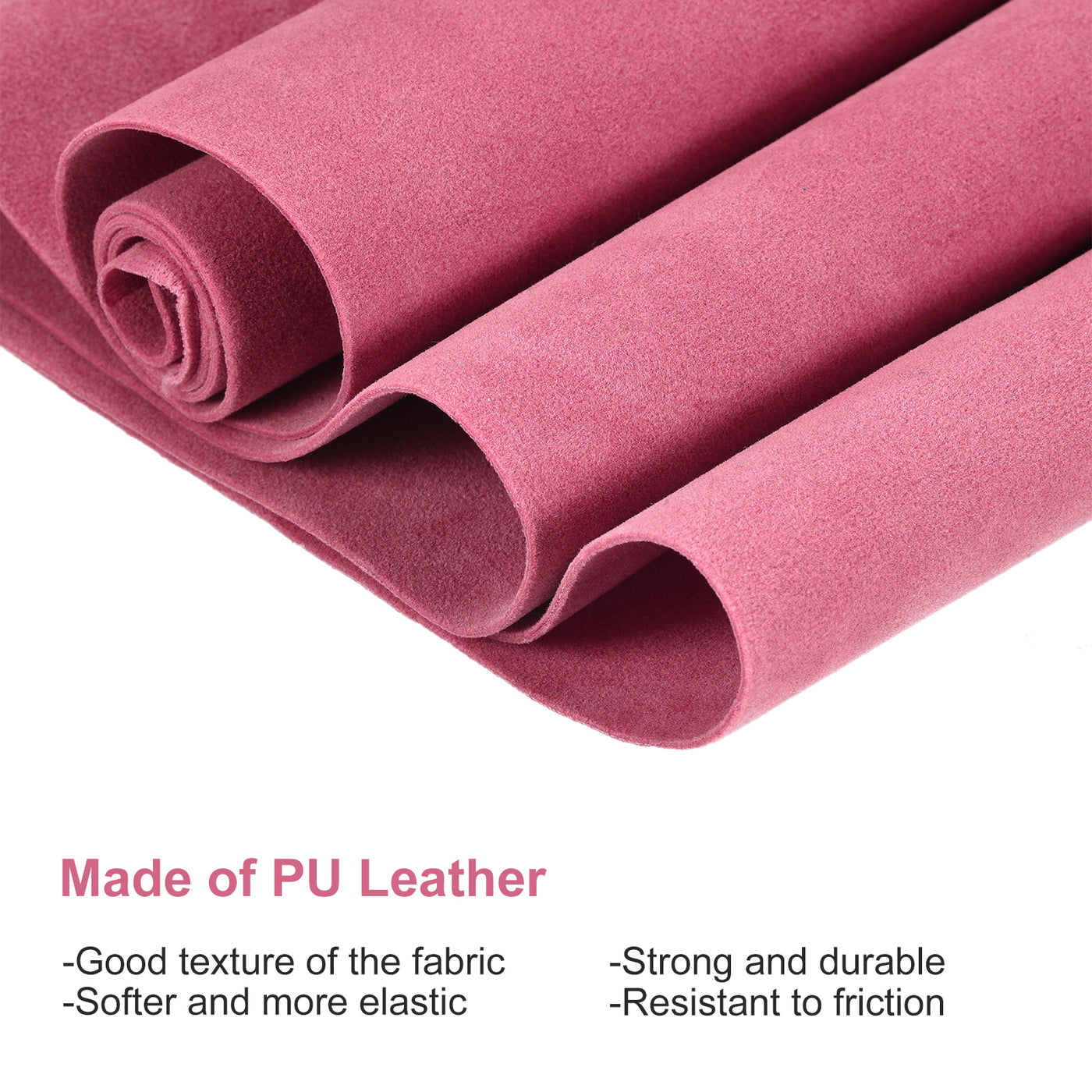 Harfington PU Synthetic Leather, Soft Faux Frosted Leather Sheets, for DIY Handicraft