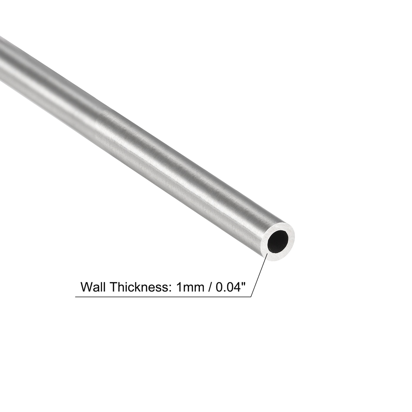 uxcell Uxcell 316 Stainless Steel Tube Seamless Pipe Tubing