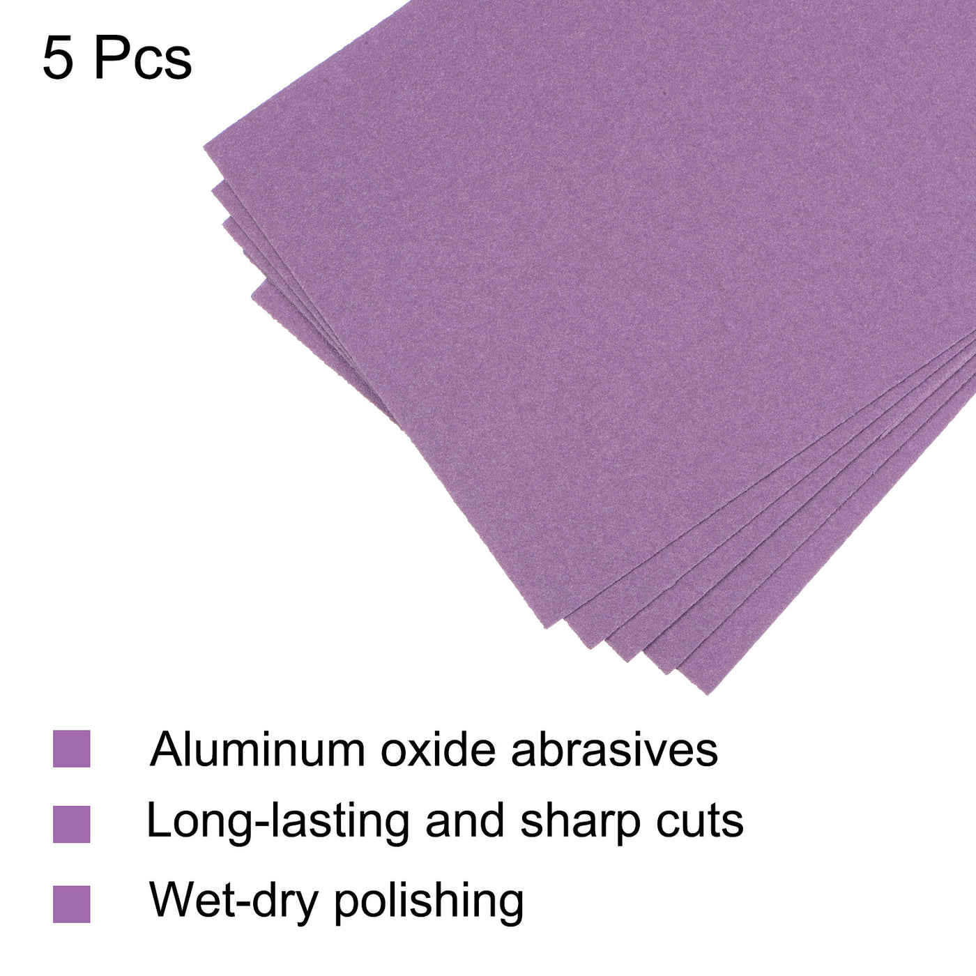 uxcell Uxcell Purple Sanding Sheet