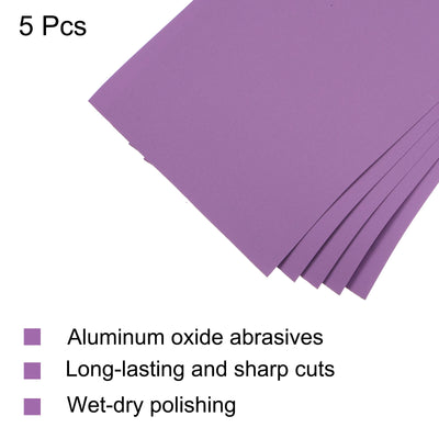 Harfington Uxcell Purple Sanding Sheet