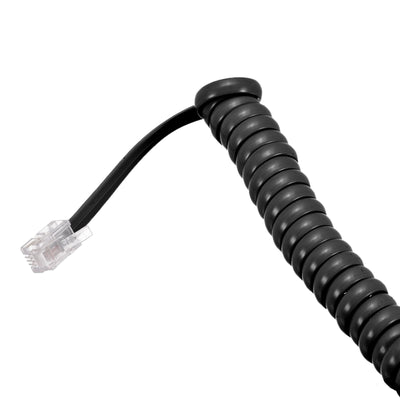 Harfington Telephone Handset Cord, Coiled Landline Phone Handset Cable for Home or Office