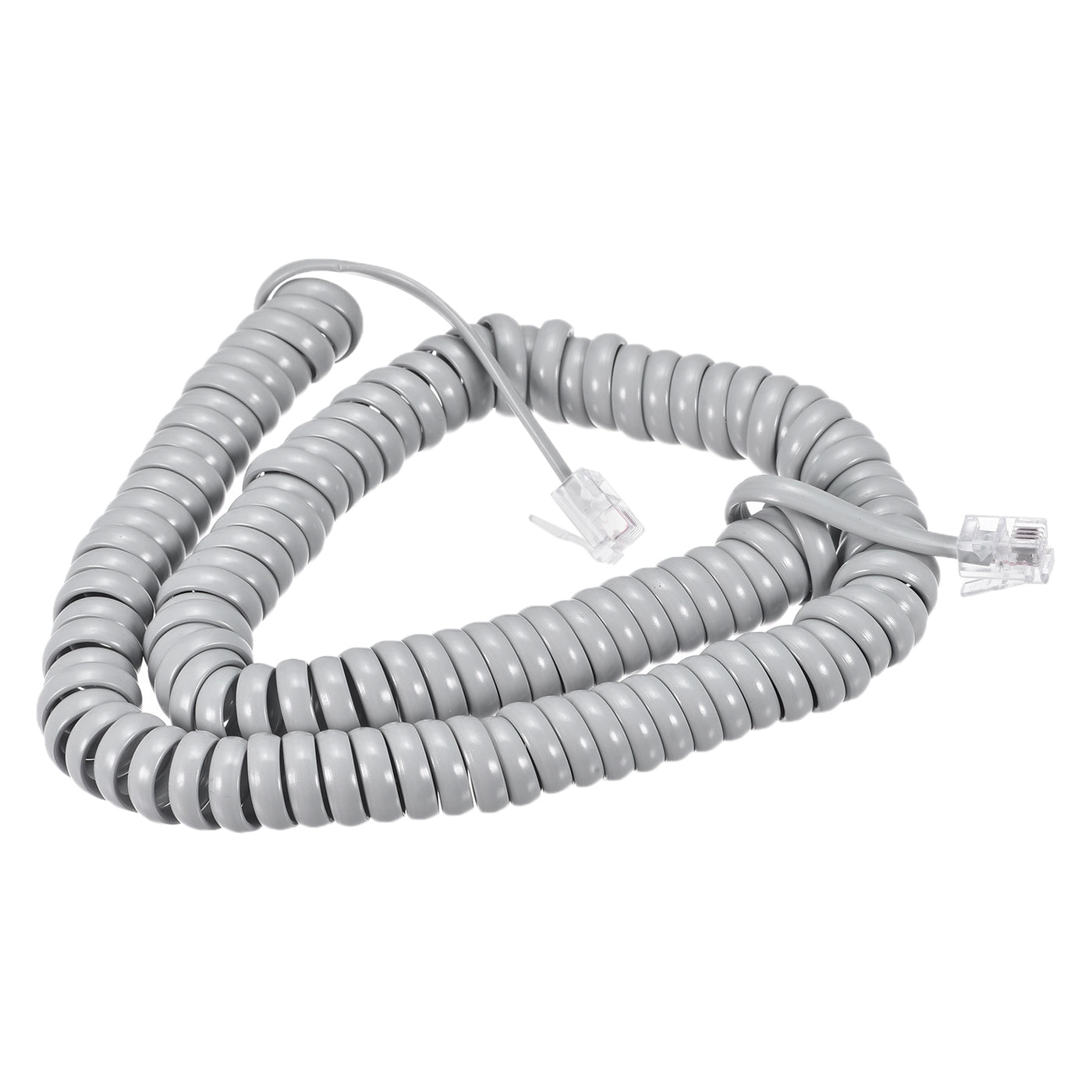 Harfington Telephone Handset Cord, Coiled Landline Phone Handset Cable for Home or Office