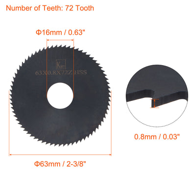 Harfington Uxcell Nitriding Circular Saw Blade Cutter