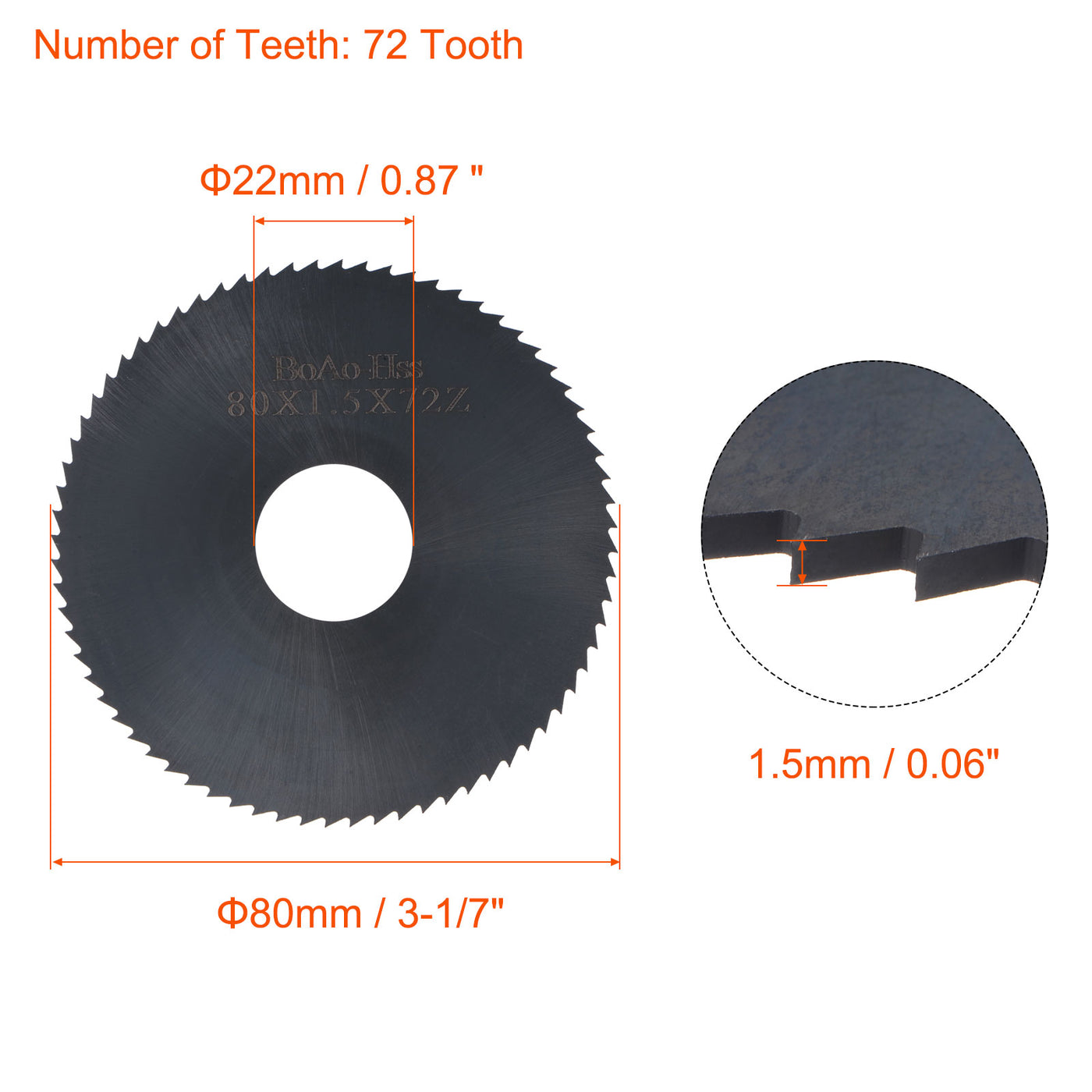 Harfington Nitriding Circular Saw Blade Cutter Tool