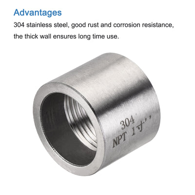 Harfington Weld Coupling, Threaded Pipe Fuel Tank Bung Fittings Connector